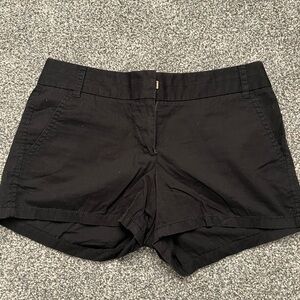 J.Crew 4in Stretch Chino Shorts- Black